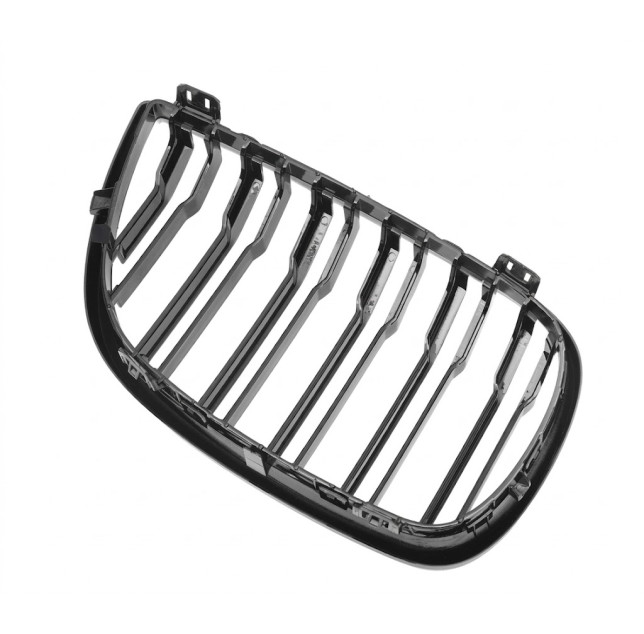 Nieren Kühlergrill Set für BMW 1er (E81, E87)  LCI M Paket – Schwarz Glänzend – Ersatzteil kaufen