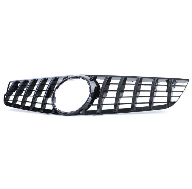 Nieren Grill Kühlergrill Mercedes SL R230 Facelift Schwarz Glanz
