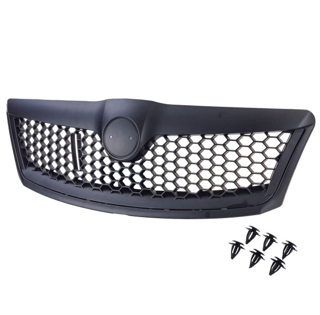 Nieren Grill Kühlergrill Skoda Octavia 1Z Facelift Schwarz