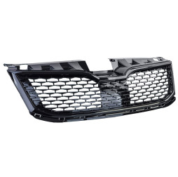 Nieren Grill Kühlergrill Skoda Octavia 5E Facelift Schwarz Glanz