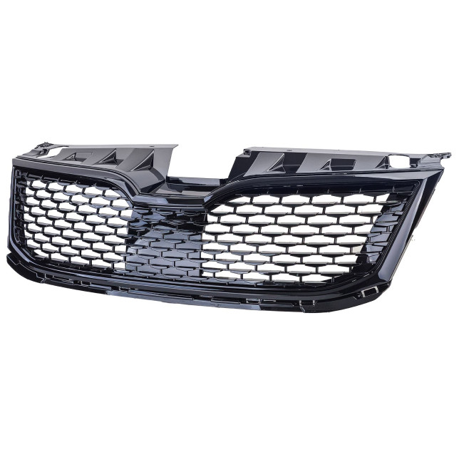 Nieren Grill Kühlergrill Skoda Octavia 5E Facelift Schwarz Glanz