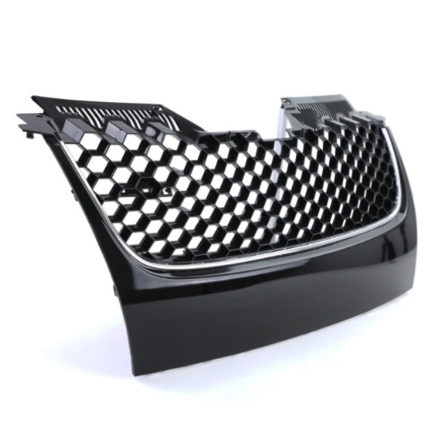 Nieren Grill Kühlergrill Volkswagen Golf 5 1K Schwarz Glanz