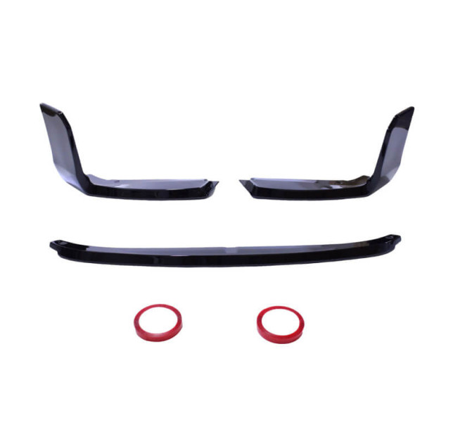 Frontspoiler Frontflaps Set M-Performance Look BMW M2 (G87) – Schwarz Glänzend – Ersatzteil kaufen