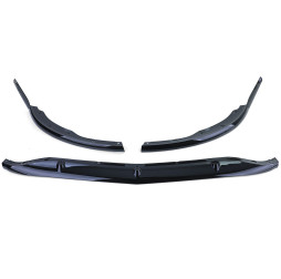 Frontspoiler Frontlippe Mercedes C W205 S205 Schwarz Glanz