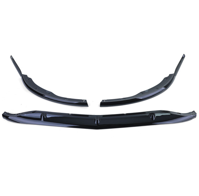 Frontspoiler Frontlippe Mercedes C W205 S205 Schwarz Glanz Frontspoiler Frontlippe Mercedes C W205 S205 Schwarz Glanz