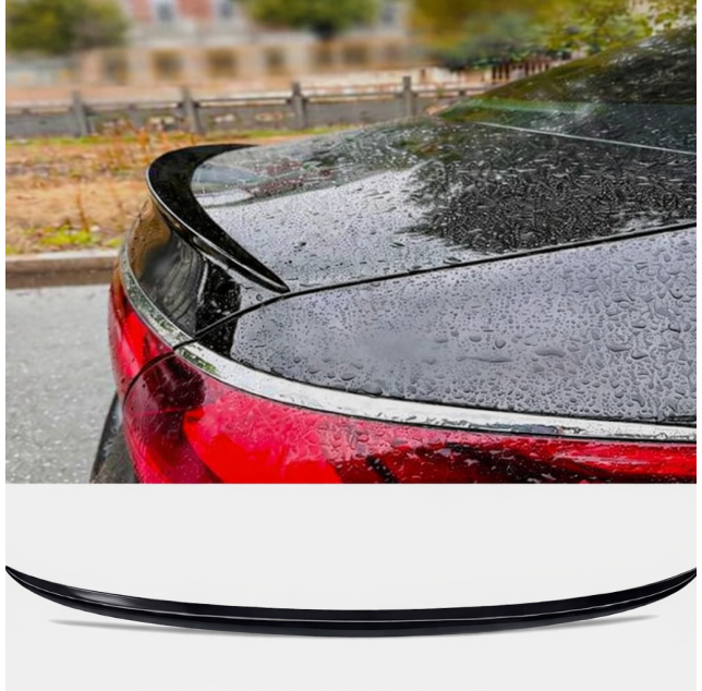 Heckspoiler Heckflügel Mercedes E Klasse W214 Schwarz Glanz