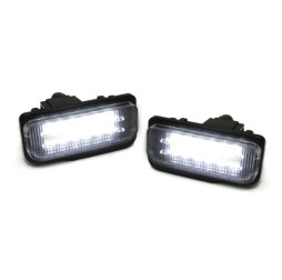 LED Kennzeichenbeleuchtung Mercedes C219 R171 W211 W203 Weiss