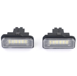 LED Kennzeichenbeleuchtung Mercedes C219 R171 W211 W203 Weiss