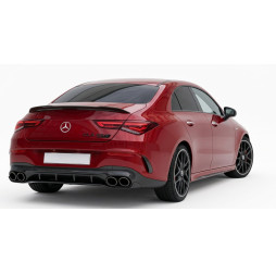 Mercedes-AMG CLA 45 S (W117, W118, C117, C118)  Emblem Schriftzug Heckklappe Schwarz Glanz