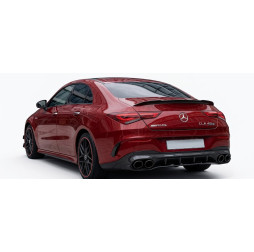 Mercedes-AMG CLA 45 S Emblem Schriftzug Heckklappe Chrom / Schwarz