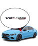 Mercedes-AMG V8 BITURBO 4MATIC W117 W212 W213 W202 W211 W176 W210 W204 W205 Emblem Schriftzug Schwarz Glanz