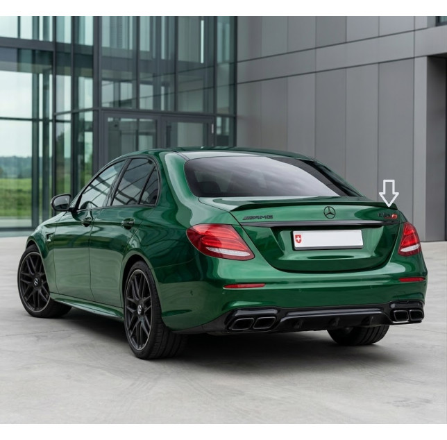 E 63 S Schriftzug Emblem für Mercedes-AMG E-Klasse Schwarz / Rot – Ersatzteil kaufen