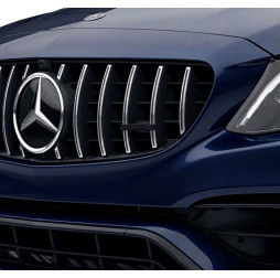 Mercedes-AMG Frontgrill Emblem Kühlergrill Schwarz Glänzend